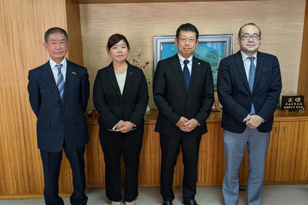 太宰府市　楠田大蔵市長表敬訪問